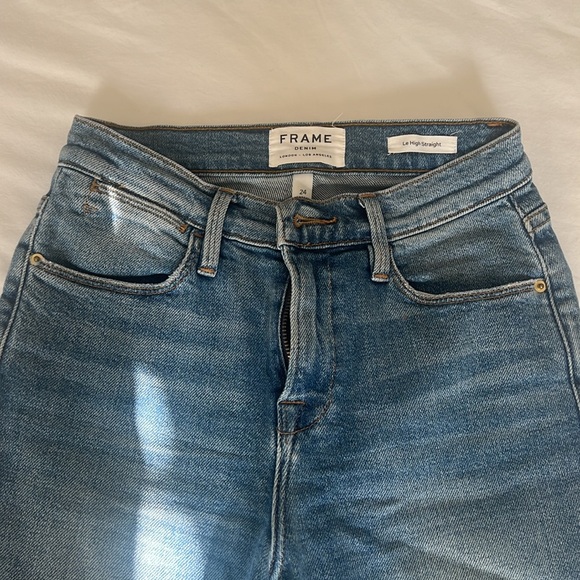 Frame Le High Straight Denim - Picture 3 of 6